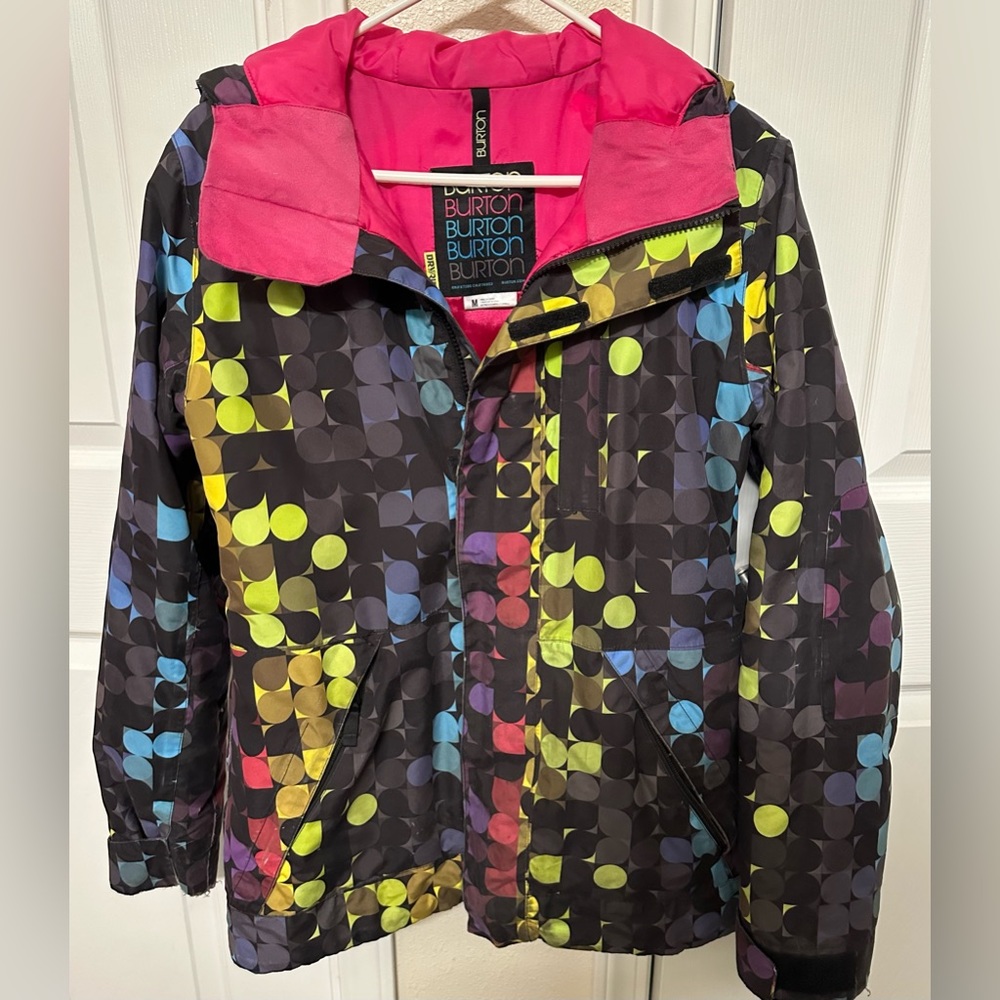 Women’s Burton Dri-ride snowboarding jacket, vintage and hard to find.